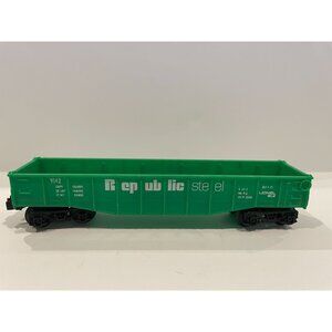 Vintage Lionel Train Republic Steel Gondola Car  9142 Collectible